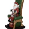 Grande Statua Babbo Natale Rosso Decorazione Natalizia