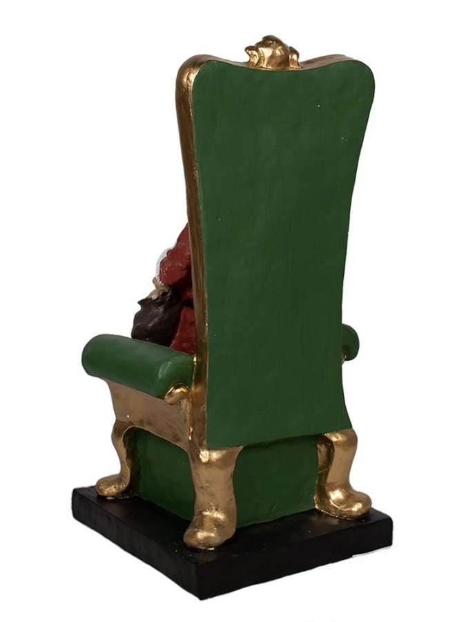 Grande Statua Babbo Natale Rosso Decorazione Natalizia