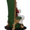 Grande Statua Babbo Natale Rosso Decorazione Natalizia