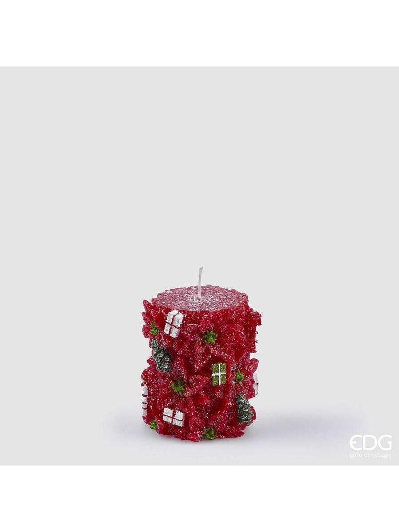 Candela In Cera Stella Di Natale