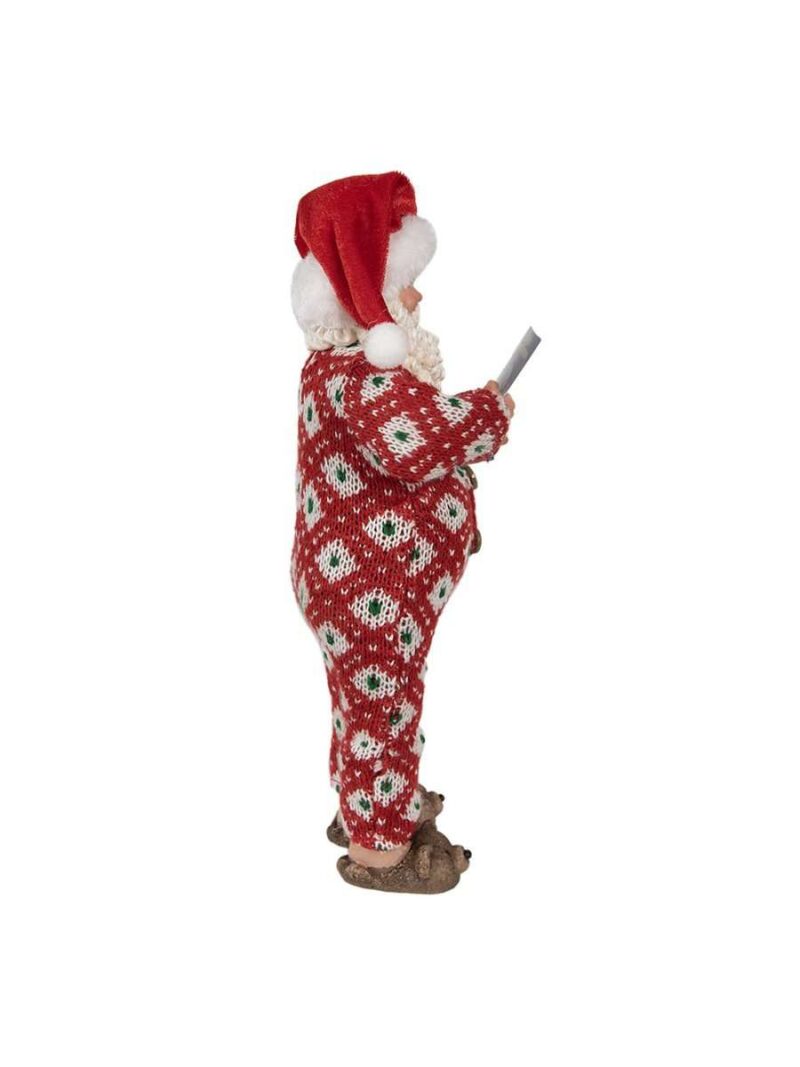 Decorazione Babbo Natale In Pigiamone