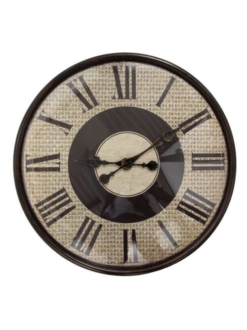 Orologio da Parete Beige e Marrone Ø 50 cm