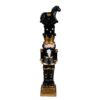 Decorazione Statuetta Schiaccianoci Rosso O Nero H23 Cm