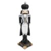 Decorazione Statuetta Schiaccianoci Rosso O Nero H24 Cm