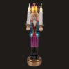 Statuetta Schiaccianoci Con Led H41 Cm
