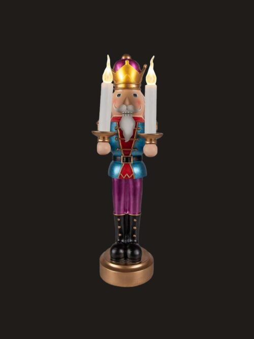 Statuetta Schiaccianoci con Led h41 cm