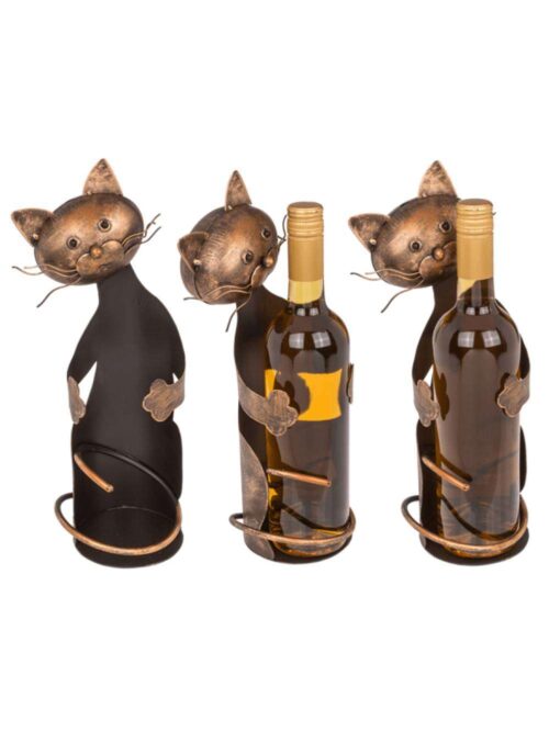 Portabottiglie in Metallo GATTO