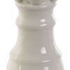 Decorazione Ananas Bianco In Ceramica H26 Cm