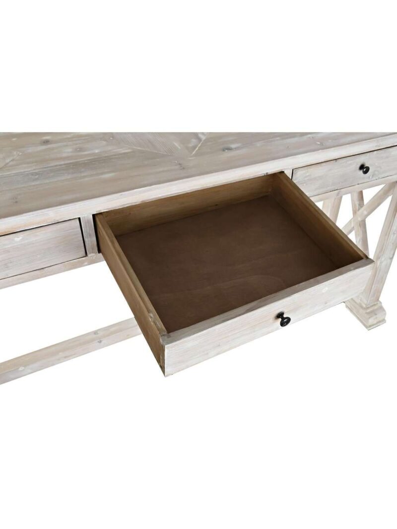 Consolle In Legno Di Pino Riciclato Invecchiato