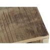 Consolle In Legno Di Mango Su Struttura In Acciaio Nero Con 3 Cassetti