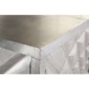 Buffet In Legno Di Mango Intagliato Con Finitura Metallizzata Champagne