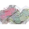 Set Di 2 Candele Cera In Vetro Con Decorazioni