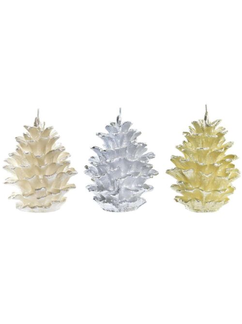 Candela PIGNA in Cera 290gr Oro Argento Champagne
