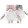 Figura Gnomo Con Led In Pancia E Barba 24X14X64 Cm