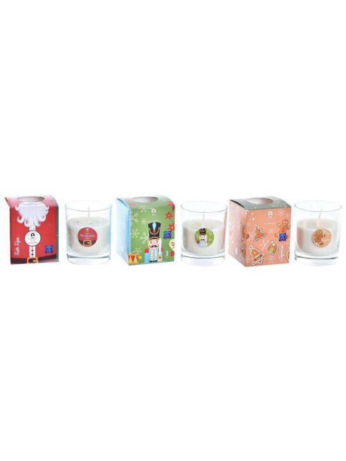 Candela in Cera Babbo Natale in Confezione Regalo