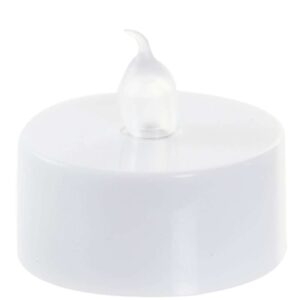 Candela Bianca Luminosa a LED 4x4x2 cm