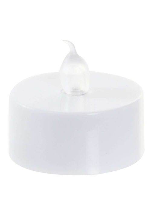 Candela Bianca Luminosa a LED 4x4x2 cm