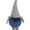 Figura Gnomo Azzurro Con Barba Bianca