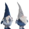 Figura Gnomo Azzurro Con Barba Bianca