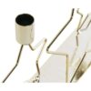 Candelabro In Metallo Stella Brillante 3 Candele