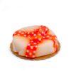 Candela Torta Pacco Regalo - Cassata Bianca Con Fiocco