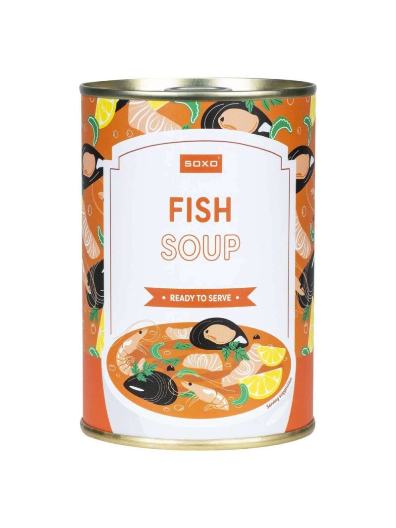 Calzini Unisex Zuppa Di Pesce In Scatola Colorati