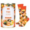 Calzini Unisex Zuppa Di Pesce In Scatola Colorati