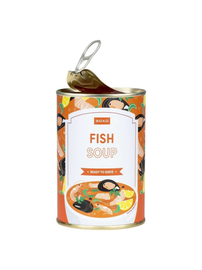 Calzini Unisex Zuppa Di Pesce In Scatola Colorati