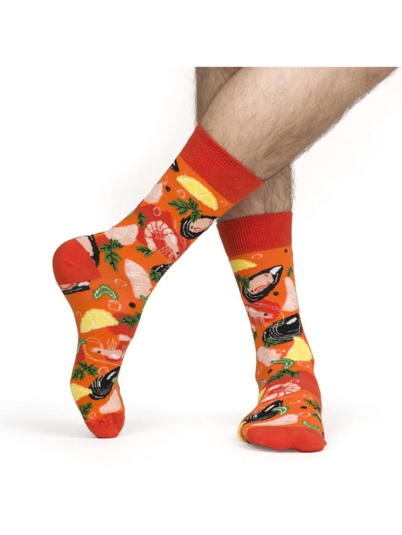 Calzini Unisex Zuppa Di Pesce In Scatola Colorati