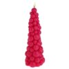 Candela Led Bubble Tree Con Fiamma 3D Magenta