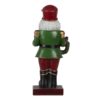 Statuetta Schiaccianoci Rosso/Verde In Poliresina