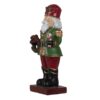 Statuetta Schiaccianoci Rosso/Verde In Poliresina
