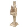 Decorazione Natalizia Schiaccianoci Con Led 32 Cm Oro