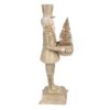 Decorazione Natalizia Schiaccianoci Con Led 32 Cm Oro
