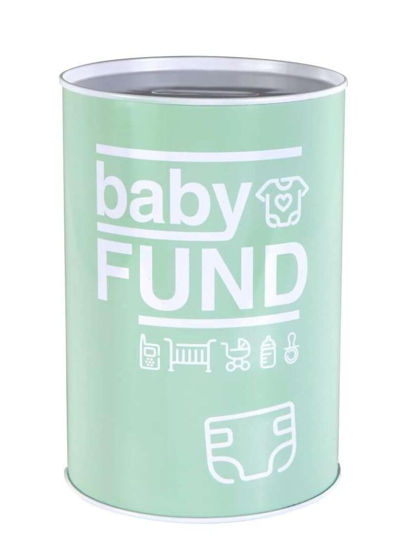 Salvadanaio Originale Baby Fund In Acciaio