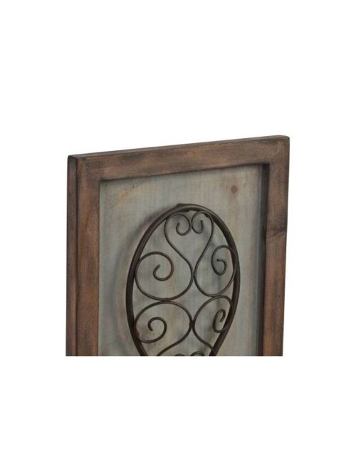 Decorazione da Parete Posate in Legno e Metallo