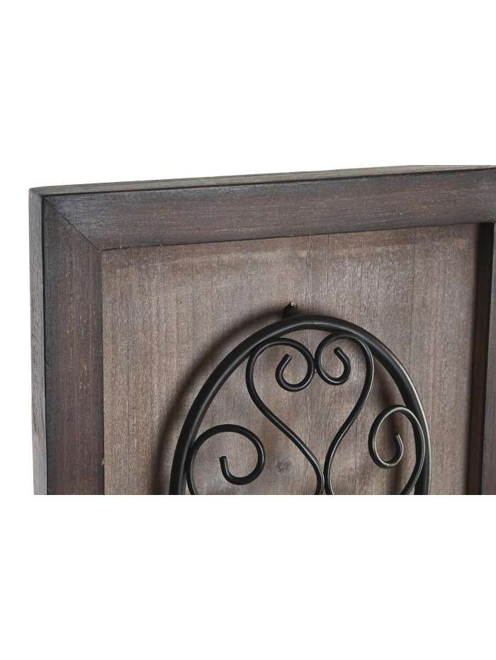 Decorazione Da Parete Posate In Legno E Metallo