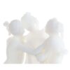 Figura Decorativa Di 3 Ancelle In Resina Bianca