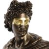 Busto Di Apollo In Resina Ramato