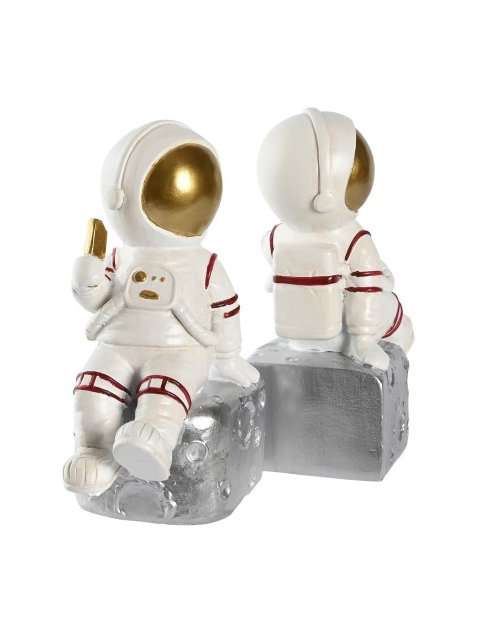 Fermalibri Astronauta in Resina Set 2 Pezzi