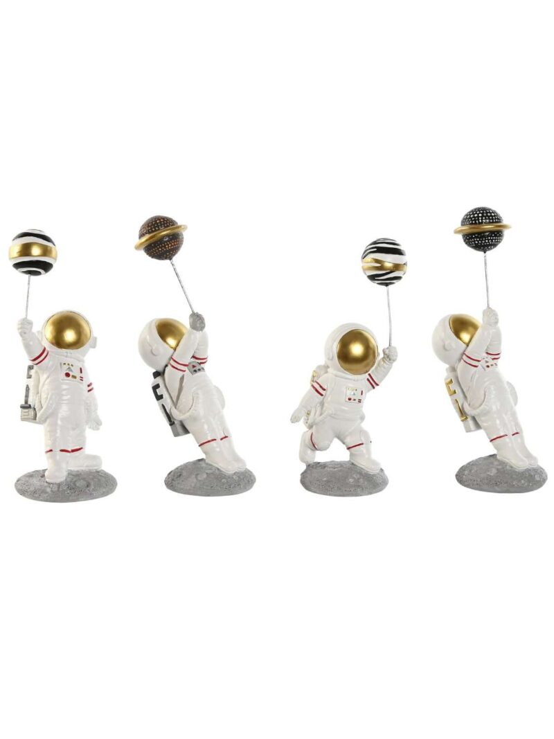 Figura Astronauta In Resina In 4 Versioni