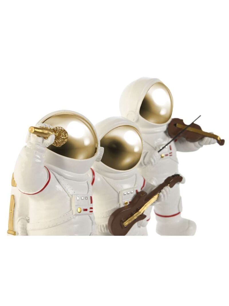 Decorazione Astronauta Musicista E Cantante In Resina