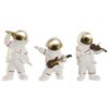 Decorazione Astronauta Musicista E Cantante In Resina