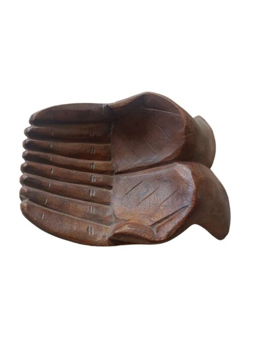 Vassoio MANI UNITE in Legno Marrone