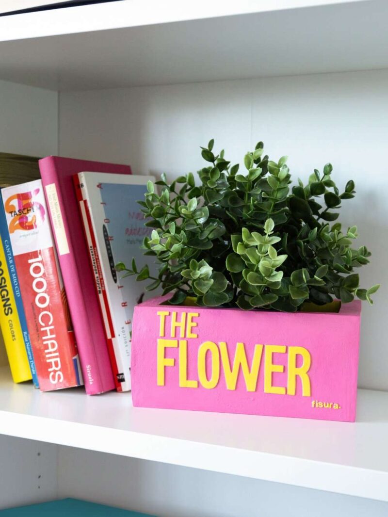 Vaso The Flower - Libro Rosa