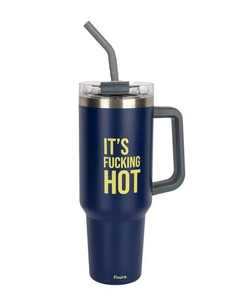 Termos Xxl It’s Fucking Hot - Bottiglia Termica 1200 Ml