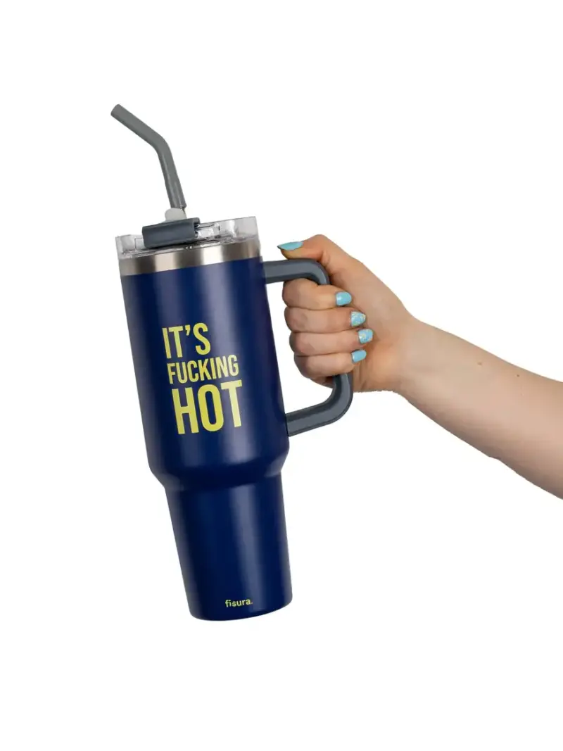 Termos Xxl It’s Fucking Hot - Bottiglia Termica 1200 Ml