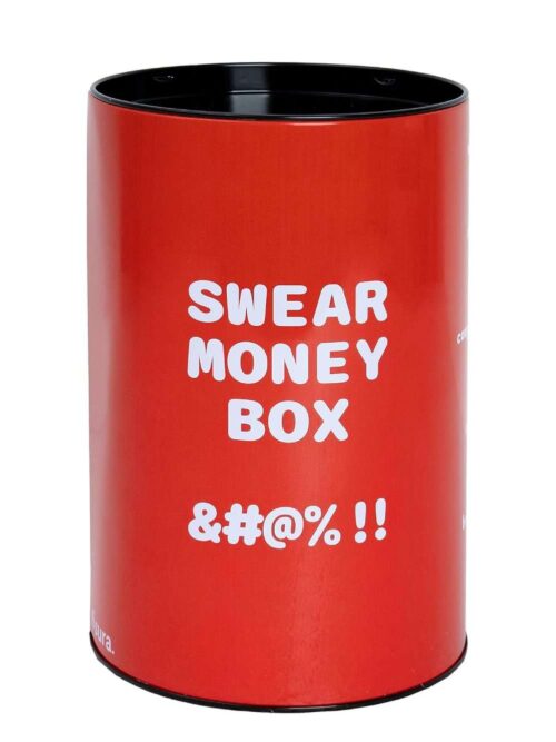 Salvadanaio XXL Swear Money Box in Lamiera