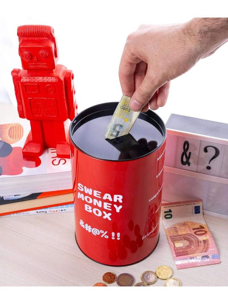Salvadanaio Xxl Swear Money Box In Lamiera