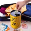 Salvadanaio Xxl Saving To Explore The World - Giallo E Nero
